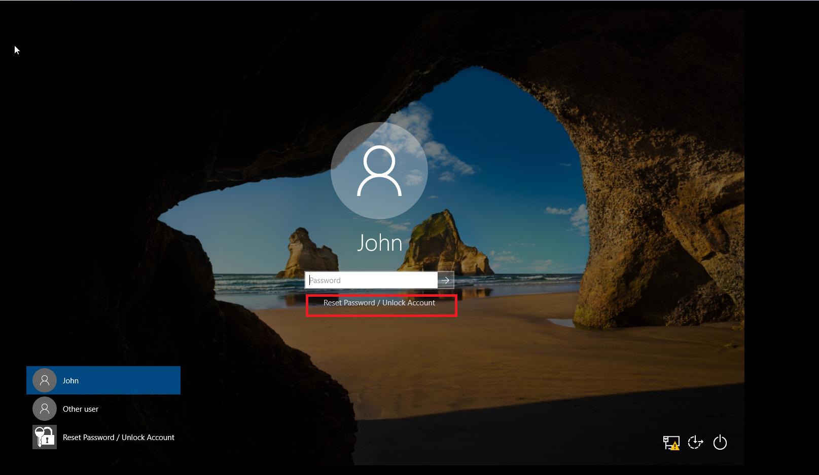 Login agent in Windows